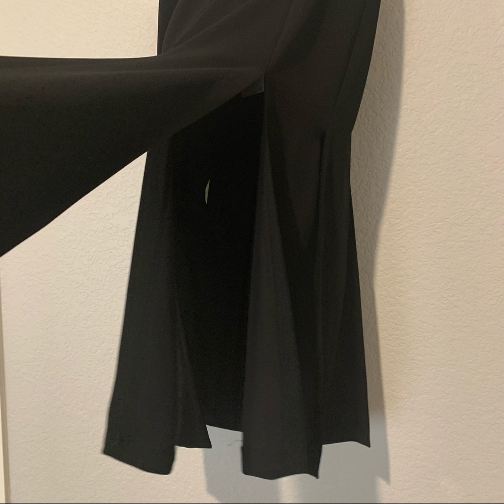 New Zara Panel Slit Black Skirt 7903/878 - Picture 4 of 7